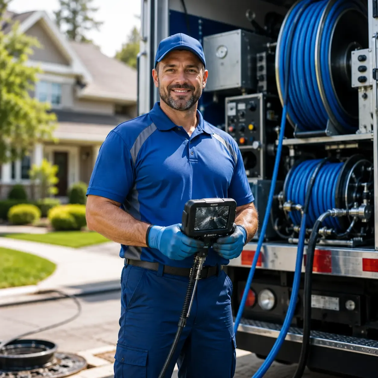 Local outdoor drain cleaning specialists in Creswell, NC